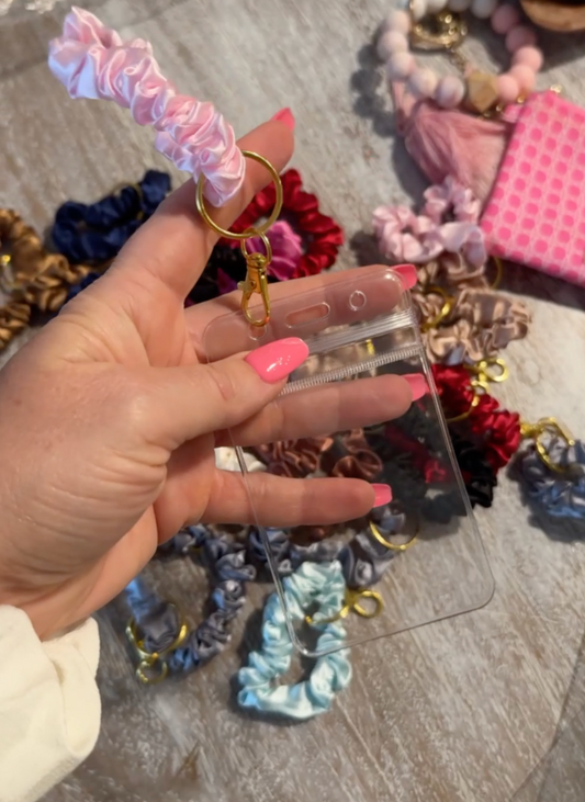 Scrunchie Keychain
